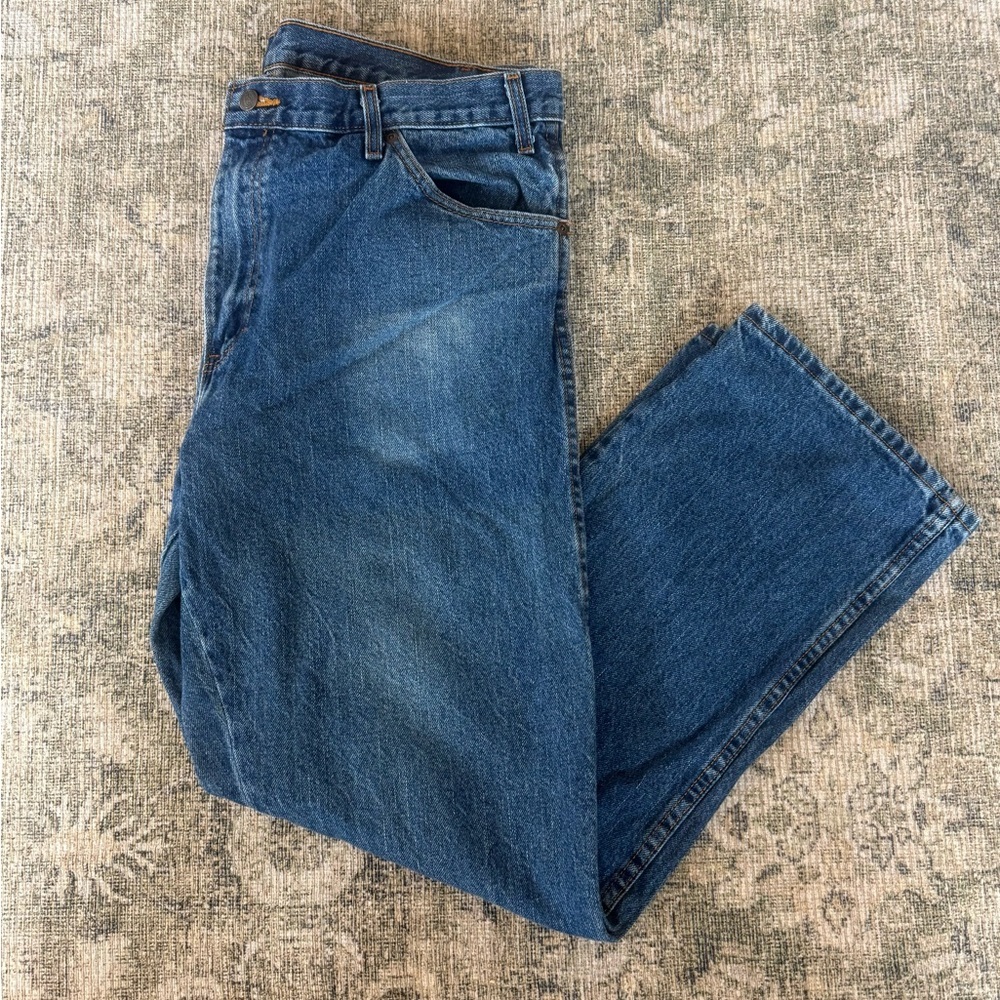 Dickies Straight Leg Jeans Mid Rise Work Pants Utility Skater W36 L30